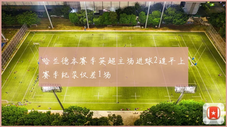 哈兰德本赛季英超主场进球2追平上赛季纪录仅差1场