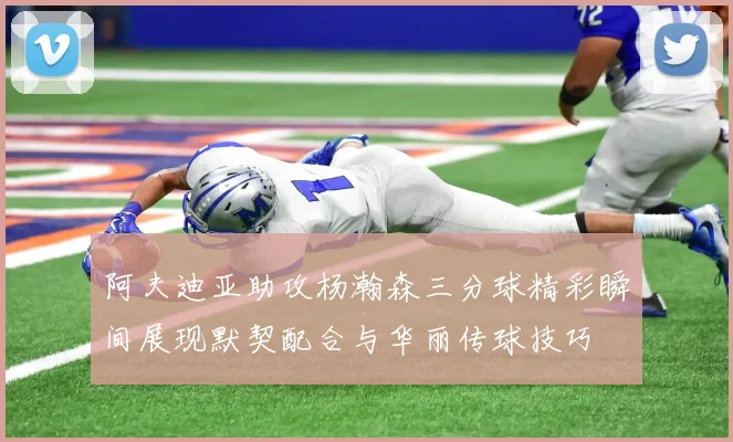 阿夫迪亚助攻杨瀚森三分球精彩瞬间展现默契配合与华丽传球技巧