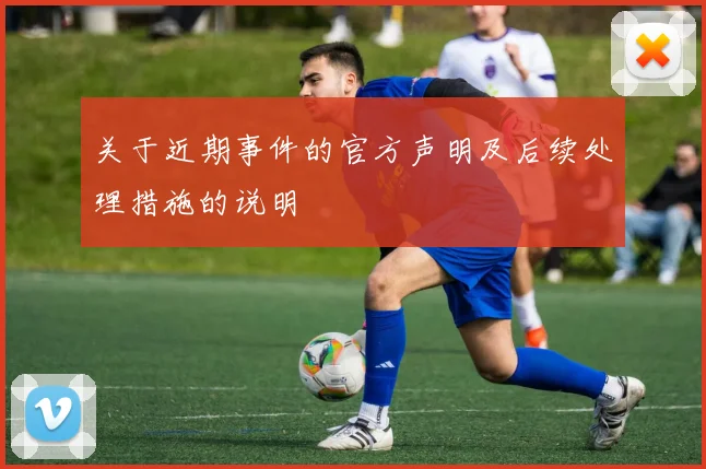 关于近期事件的官方声明及后续处理措施的说明